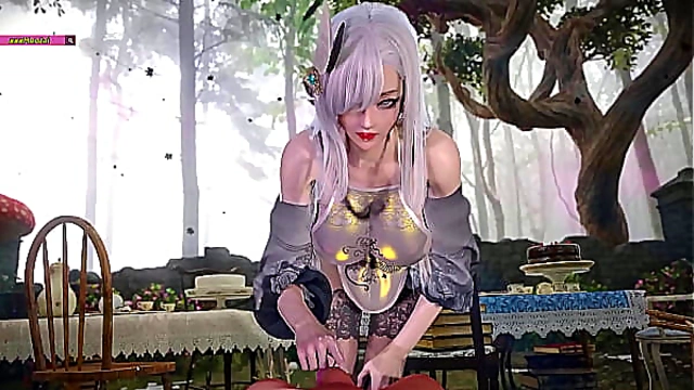Curvy Domme Takes Control in steamy 3D Submission Fantasy