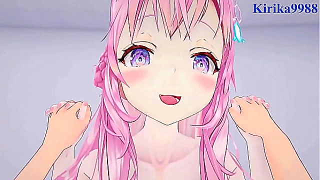 Hakui and Chloe’s Hot Virtual Rendezvous – A Steaming Hololive Affair