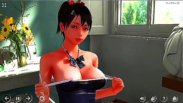 Luscious Big-Tit Babe Blows Hero Hard in Steamy 3D Hentai Fantasy