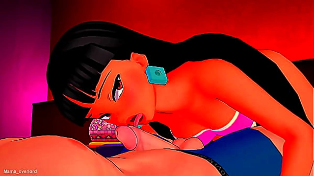 Chel Takes Massive Cock in Steamy 3D Hentai Action