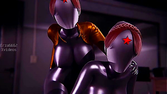 Twin Temptation in Atomic Heart – Steamy 3D Animated Encounter