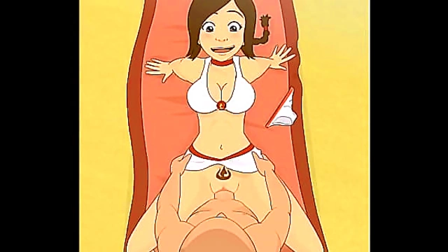 Ty Lee Warms Up Aang With Steamy Beach Romance in Avatar Hentai Adventure