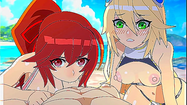 BlazBlue Beach Heat – Sultry Summer Encounter Under the Sun