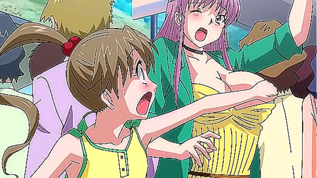 Teen 18+ Seduces Milf Passenger in Steamy Uncensored Hentai Ride