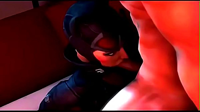 Luscious Big-Titted Ninja Faces Hardcore Action in Overwatch-Themed Hentai