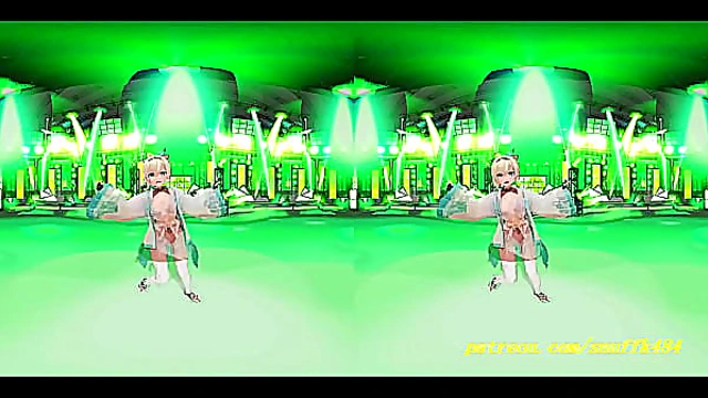 Iroha Dances Sensually in VR180 MMD – Hot Hololive Action