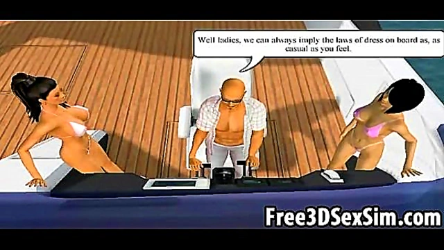 Sizzling Cartoon Beauties Cruise into Steamy Waters