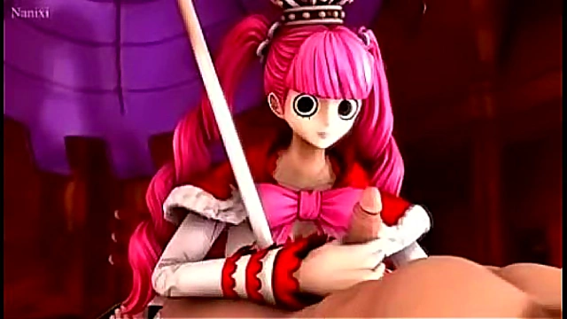 Perona’s Sensual Handjob Fantasy in One Piece 3D Adventure