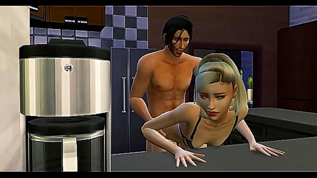 Intimate Kitchen Encounter: Steamy 3D Hentai Romance Unfolds