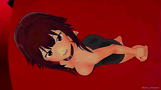 Megumin’s Steamy Shower Fantasy Turns into Wild Hentai Lust
