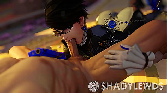Bayonetta Delivers Mind-Blowing Blowjob in Hot Hentai Fantasy Scene