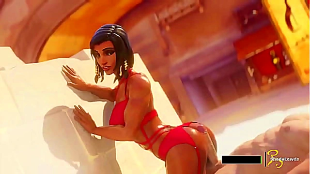Pharah Dominates with Sensual Blowjob Action