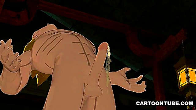 Ebony Beauty Pleasured & Taken Hard in Steamy Cartoon Encounter