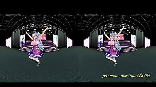 Lamy Dances Sensually in Immersive VR180 – MMD Hololive Fantasy