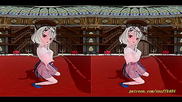 VR180 Hologram Dance Experience with MMD 3D Virtual Idol Performance