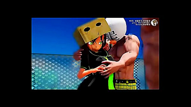 Teen MMD Avatars Seduce Sinful Strangers for Facial Cum Surprises
