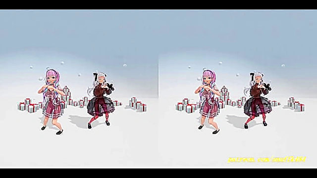 AQASon Dances in VR180 MMD 3D Immersive Performance