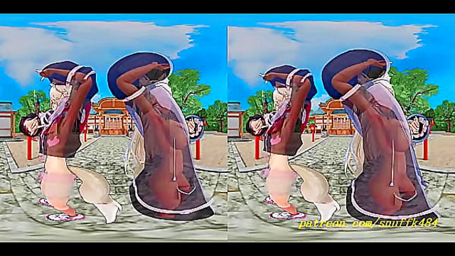 Fuwa Mocochang Dances Sensually in VR180 – Immersive Hololive Experience