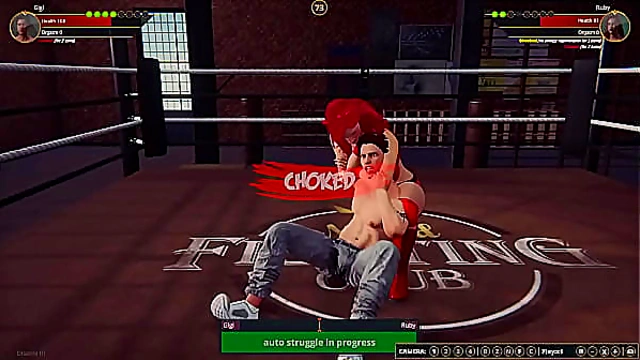 Gigi Battles Ruby Naked in Steamy 3D Hentai Showdown