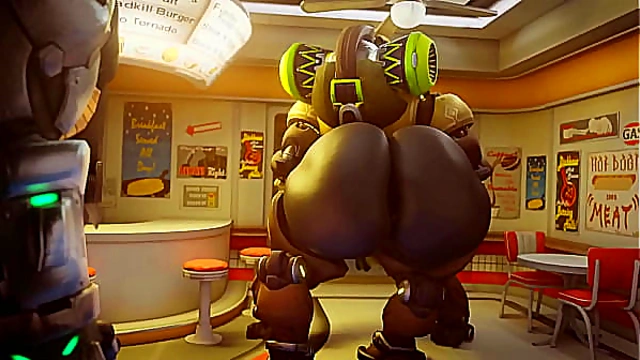 Orisa’s Massive 3D Cock Dominates Overwatch Battle in Intense Compilation