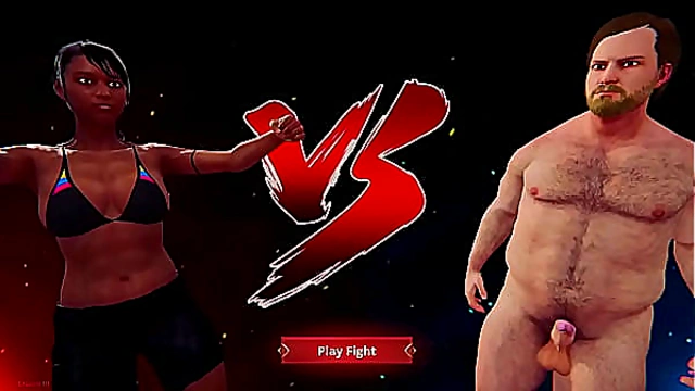 Ethan and Dela Clash Bare in Naked Fighter 3D’s Steamy Rematch