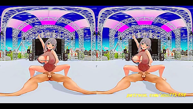 Noel Dances Sensually in VR180 MMD – Immersive 3D Hololive Performance