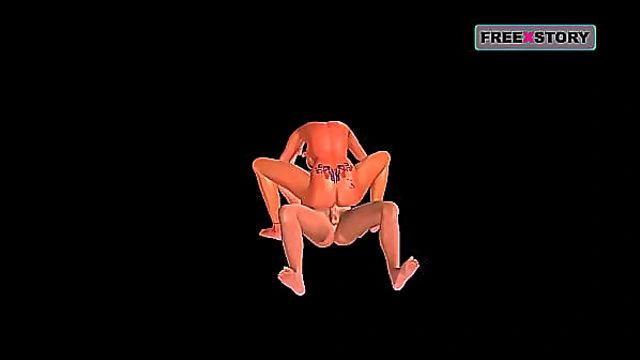 Indian Bhabhi Rides Japanese Lover Wildly in Animated Cowgirl Fantasy