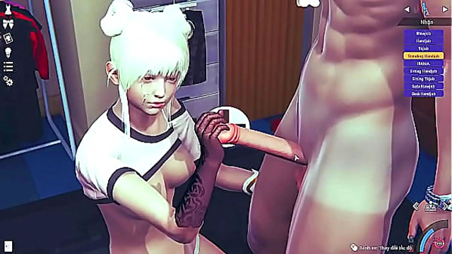 Cowgirl Dominates Him in Steamy 3D Hentai Action