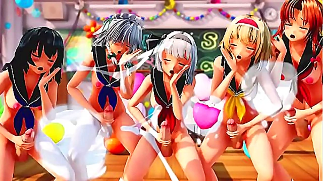 Futa Doll’s Seductive MMD Dance Unleashed in Virtual Fantasy World