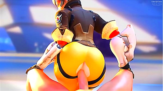 Tracer Dominates Overwatch Adventures in Steamy 3D Hentai Action