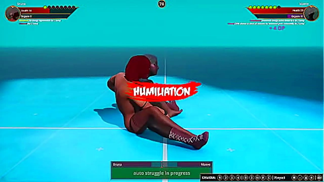 Bruna Battles Maeve in Steamy Naked Fighter 3D Showdown