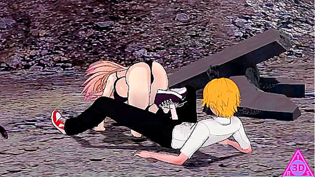 Denji’s Wild Night with KOIKATSU Girls – Uncensored Hentai Action Unleashed!