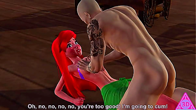 Ariel’s Steamy Hentai Adventure: Blowjob'Handjob Uncensored Pleasure