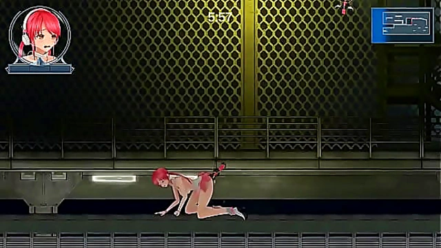 Fiery Redhead Takes On Mechanical Lover in Steamy Idol Hentai Encounter