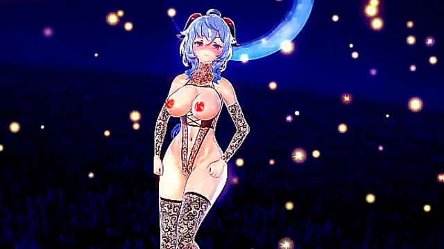 Majestic Hentai Warrior Ganyu Dominates in Epic Conquest – 2K Quality