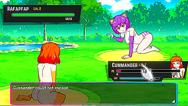 Nurse Heals After Loss with Creamy Hentai Victory Reward in Poké-Pixel Game