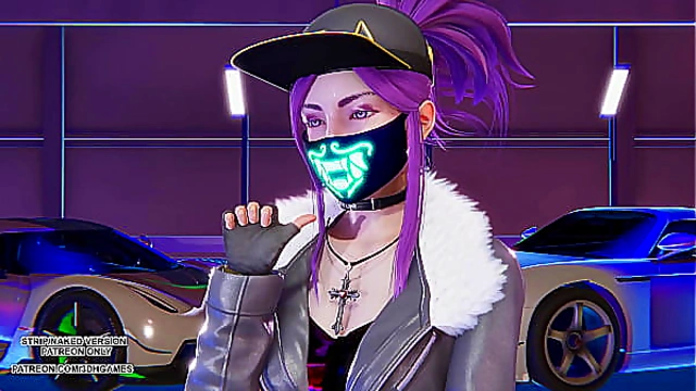 EXID Dances in Heat as K/DA’s Ahri'Seraphine Akali Seduce – MMD Magic