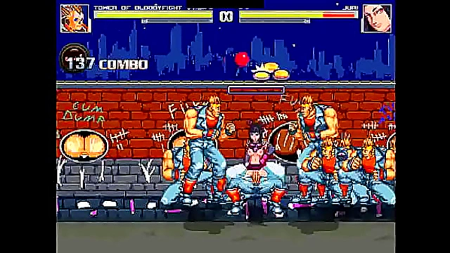 Juri Gets Wild in Hentai Mugen Street Fighter Group Encounter