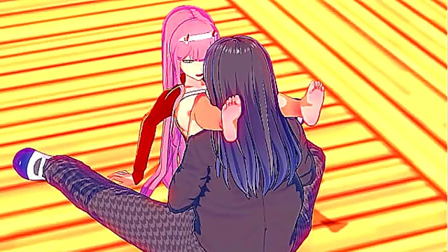 Zero Two Takes It Rough from Unlikely Lover in Steamy Fran XX Encounter