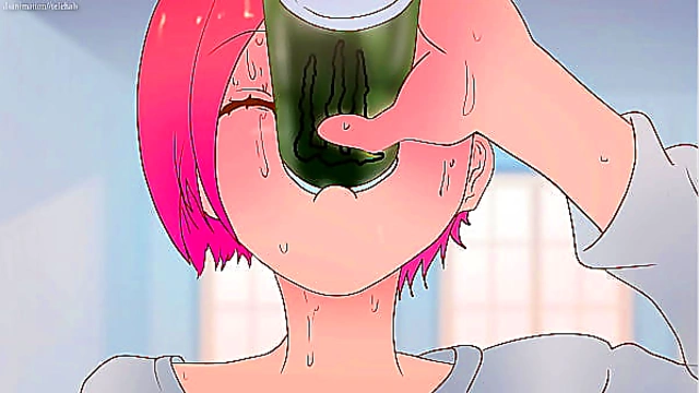 Gwen Unleashes Wild Energy After Drinks in Steamy Hentai Encounter