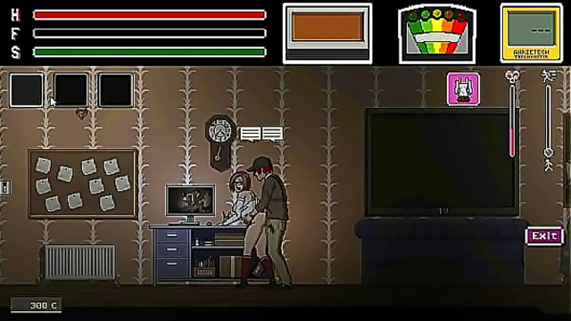 Passionate Encounter Between Man and Beauty in Lustful Spirit Hunt Hentai Game
