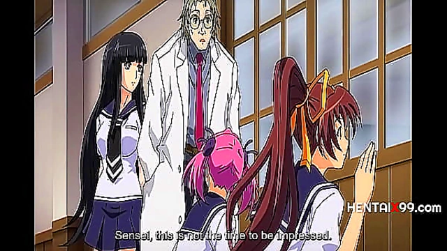 Lesbian Gives In To His Charm'Joins Forces For Steamy Encounter
