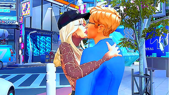 Tattoo Slut Enjoys Rough Anal and Intense FaceFuck for Cash in Sims Hentai SFM