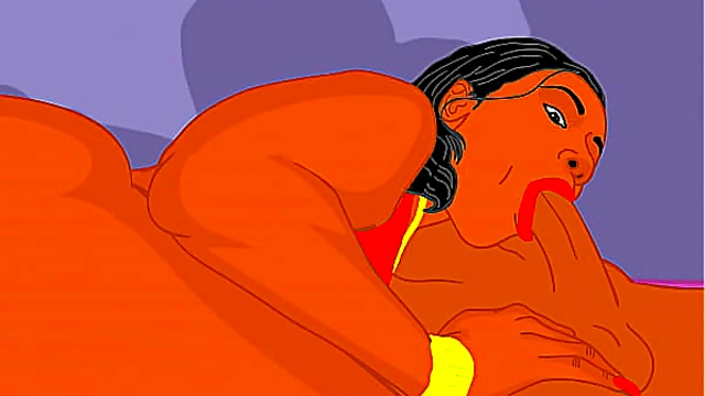 Cherokee’s Cartoon Big-Ass Blowjob in Hentai Heaven