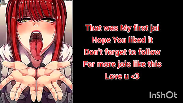 JOI Hentai: Makima Dominates with Passionate Jerk Off Instructions in Chainsaw Man Scene