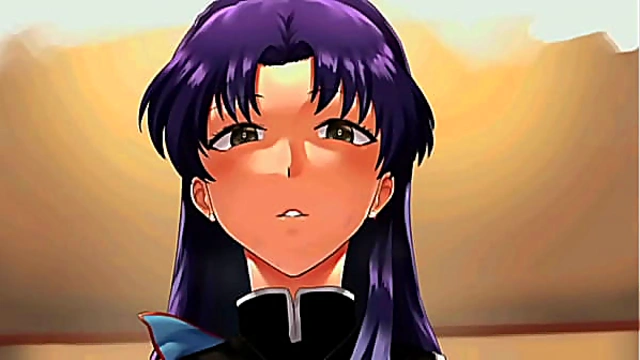 Misato Cares for You with Loving JOI in Hentai Scene