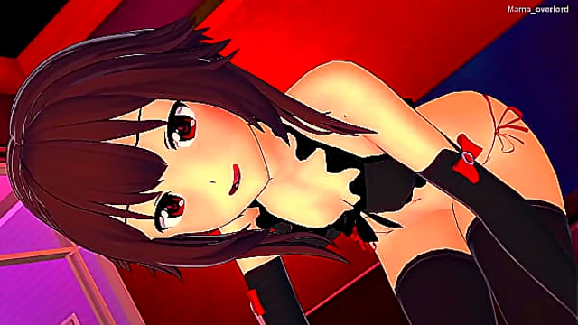 Sweet Megumin Seduces in Her Bikini for Steamy Adult Fun (Hentai)