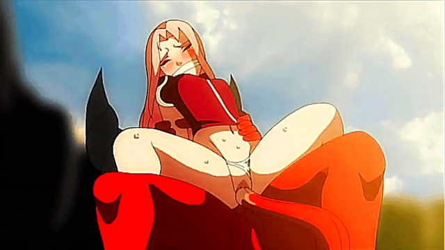 Sakura Haruno's Sultry Seduction in Anime Hentai Adventure