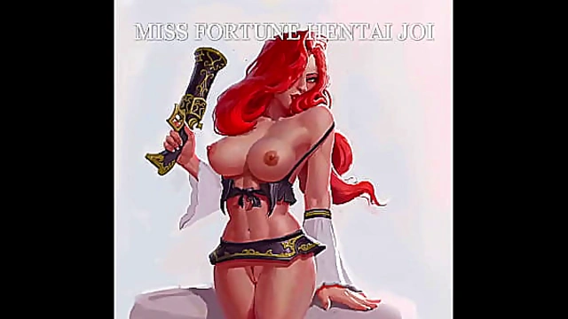 Miss Fortune Dominates with Intense JOI and Humiliation in Hentai Scene