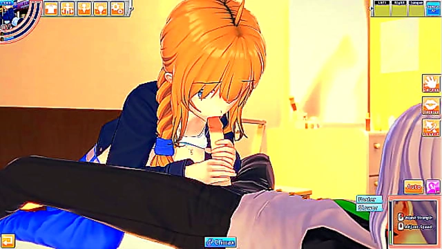 Curvy Hentai MILF Lisa Invites Lucky Guy to Her Apartment
